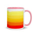 Sun Rise Mug Sun Set With Color Inside